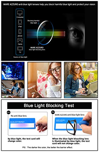 Blue Light blocking Eyeglasses For Women Cat Eye Fashion Optical Frame