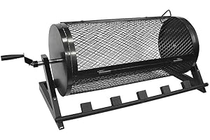 SANTA BARBARA CHILE ROASTER CO. Santa Barbara Chili Roaster CRBBQ-CR 5 Burner Rotating Chili Roaster without Gas Regulator