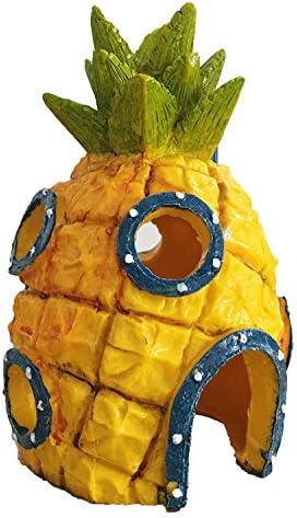 Mofawo Pineapple House Fish Home Tank Aquarium Ornament Decorations