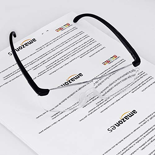 Favengo 160% Vergrößerungsbrille Lupenbrille Inklusive Zubehör Brillenetui, Brillentasche, Putztuch und Brillenband für… – Bild 3