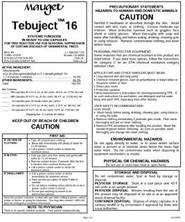 Mauget Tebuject 16 (500 mL) Tree Injector, Fungicide, Containing Tebuconazole 16% (1)