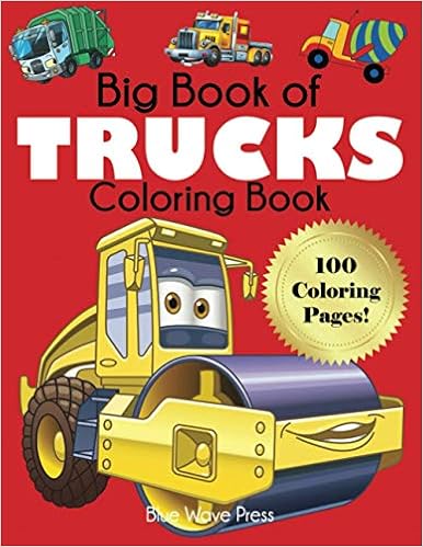 Big Book of Trucks Coloring Book