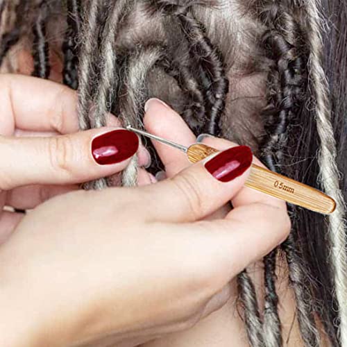 9 Pcs Dreadlocks Crochet Hook Tool, KACOLA Latch Hook Dread Crochet