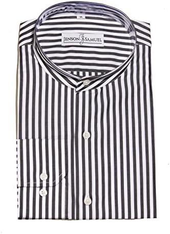 Formal Grandad Collar Mens Shirt, Plain, Floral, Striped, sizes small to 4XL