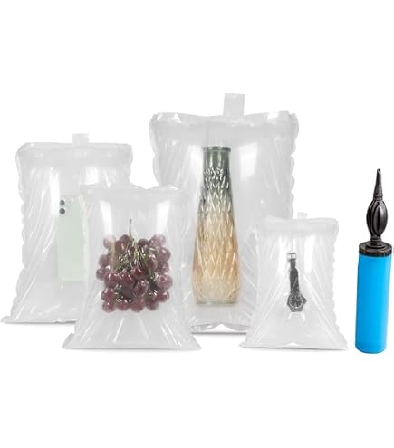 Sacs Gonflables D'emballage 30x40cm Lot De 50 - Avec Pompe Pour Protection Colis Et Transport