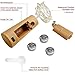 Wine Bottle Lights with Cork,CUUCOR 7.2ft 20 LED Battery Operated Fairy String Lights for DIY,Christmas,Party(Warm White,6 Pack)