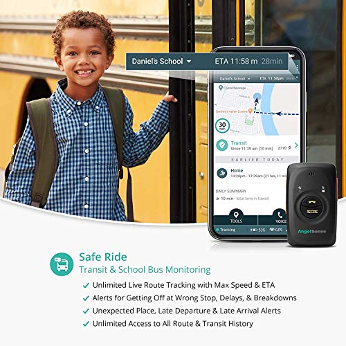 AngelSense Personal GPS Tracker for Kids, Teen, Autism, Special Needs
