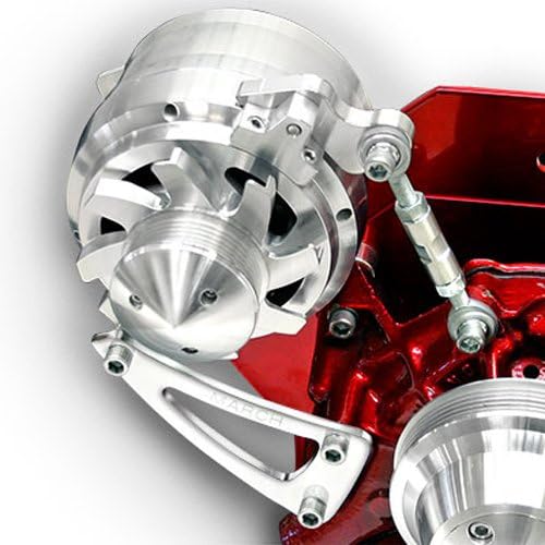 March Performance 8012006 Chrome Alternator Bracket Assembly