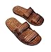 Hawaii Brown and Black Jesus sandals (Small Kid/Big Kid)