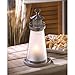 Accent Plus 57071612 Frosted Lighthouse Lantern, 10
