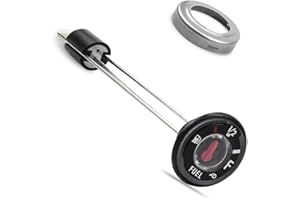 TOTMOX Fuel Gas Cap Gauge Meter 142mm Compatible with Kawasaki Bayou 220 KLF220 250 KLF250 300 KLF300 400 KLF400 Prairie 300 