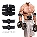 Muscle Toner & ABS Stimulator -Electric Abdominal Toning Belt Exercise Machine Body Muscle Trainer Wireless Portable Unisex Home Fitness Workout Ultimate Fat Burner Equipment for Abdomen Arm Waist