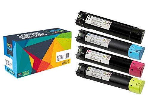 Do it Wiser Compatible High Yield Toner for Dell 5130 5130cn 5130cdn (4 Pack)
