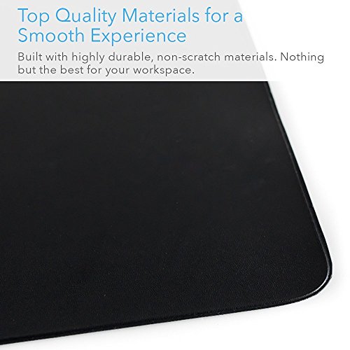 ZSZBACE Desk Pads Artificial Leather Laptop Mat, Perfect Desk Mate for Office and Home