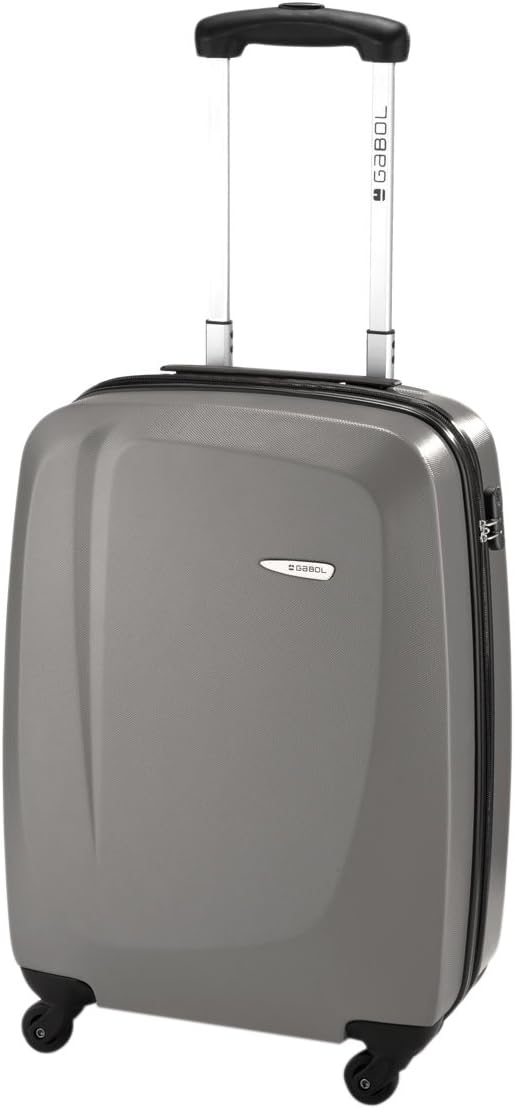Suitcase, Grey, 55cm