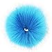 DIY 12pcs Faux Fox Fur Fluffy Pompom Ball Mix Colors for Hats Shoes Scarves Bag Charms Accessories (Mix Colors)