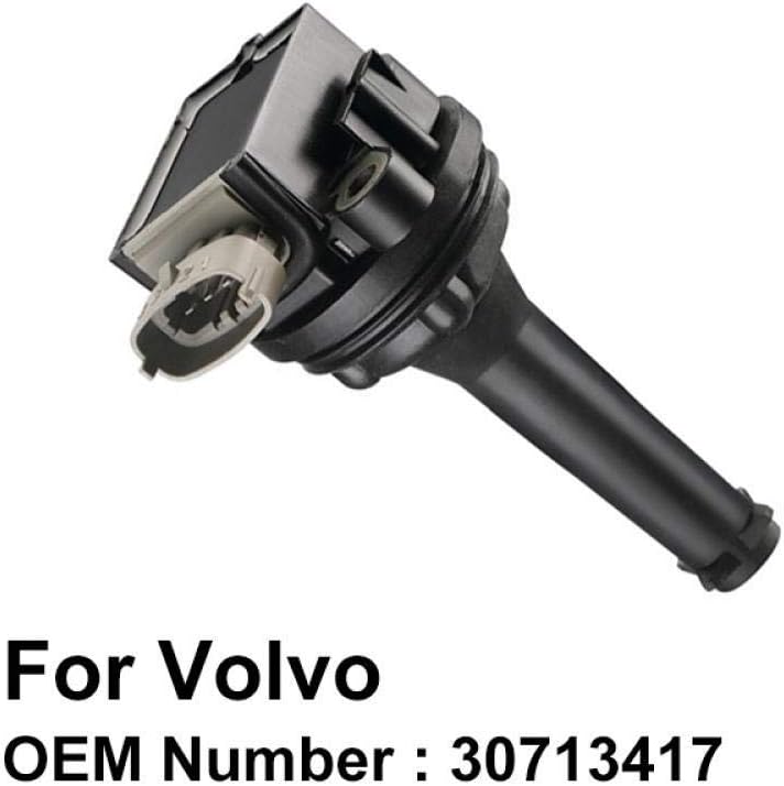 Ignition Coil for Volvo S40 S60 V70 C70 S80 XC90 OE 30713417 9125601 0221604008 0221604010 (Pack of 5)