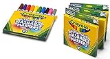 Crayola Ultraclean Broad Line Washable Markers , Color Max [4 Pack, 10 Count Per Pack]