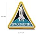 Lightbird NASA Space Patches 6 Pieces, Embroidered Iron. On/Sew On Space Patches,US Flag Patch (Iron. on/Heat Transfer Backing)