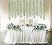 DearHouse 12Pcs Artificial Vines Fake Greenery Garland with Total 60 Stems Hanging for Wedding Garden Party Wall Home Decoration