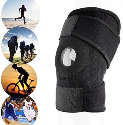 Izaki Knee Neoprene Support Brace Adjustable Elastic Patella Sports Safety Leg, Knee Pads Guard Protector