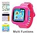 DUIWOIM Smart Watch for Kids with Digital Camera Games Touch Screen, Cool Toys Watch Gifts for Girls Boys Children （Pink）