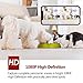 WiFi IP Camera 1080P Pet Camera, COOCHEER Security Camera System Wireless with Motion Detection, Two-Way Audio, Night Vision, Baby Remote Surveillance Monitor with MicroSD Slot and Cloud Storage