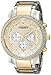 Akribos XXIV Men's AK439TT Grandiose Diamond Quartz Chronograph Gold Dial Watch