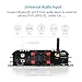 Mini Stereo USB Bluetooth Power Amplifier Tsumbay 2.1 Channel Hi-Fi Audio Amplifier for Home Car Motorcycle Boat Tablet PC Laptops, 2 x 45W & 68W, USB/Bluetooth/TF Card Supported