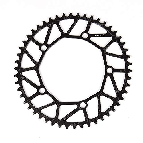 HeavenSense Bike Cycling Bicycle Hollow Chainring Single Crank Wheel Folding Bike Crankwheel Crankset BCD 130MM 5 Holes Crankset 50T / 52T / 54T / 56T / 58T