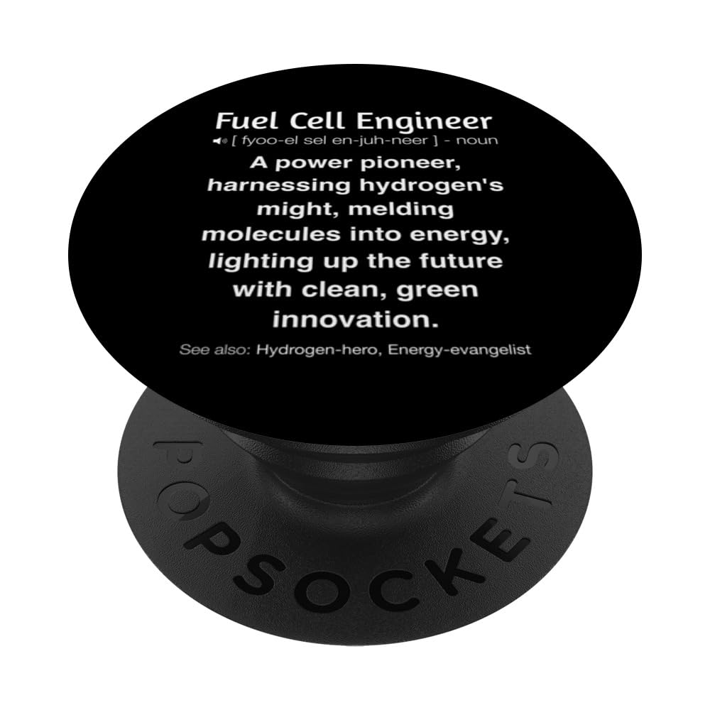 Funny Fuel Cell Engineer PopSockets Adhesive PopGrip