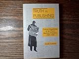 Image de Truth-In Publishing: Federal Regulation of the Press's Business Practices 1880-1920