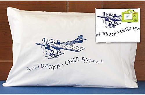 Jozie B 200019 Dreamt I Could Fly Airplane Kid's Pillowcase