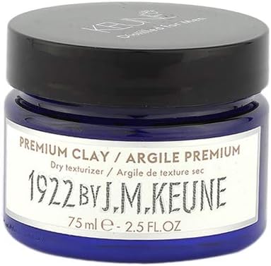 Keune 1922 Styling Premium Clay 75ml, 75 ml (Pack of 1)