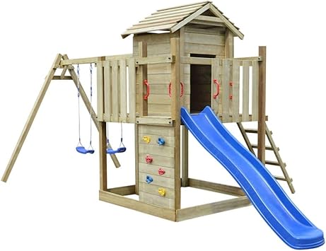 wooden playset ladder