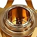 BARGAIN HOUSE Alloy Brass Alcohol Stove Outdoor Mini Portable Burner for Backpacking, Hiking, Camping