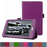 Acer Iconia One 8 B1-810 / Tab 8 A1-850 Case,Mama Mouth PU Leather Folio 2-folding Stand Cover for 8