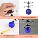 Slepwel UFO Flying Ball Magic led Light with Remote (Blue)
