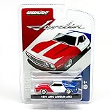 1971 AMC JAVELIN AMX (Red, White & Blue) 1:64 Scale 2015 Greenlight Collectibles Limited Edition Hobby Exclusive Die-Cast Vehicle