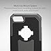 Rokform Rugged Series iPhone 8 Case / iPhone 7 Case Protective magnetic case with twist lock and universal magnetic car mount (Gun Metal)