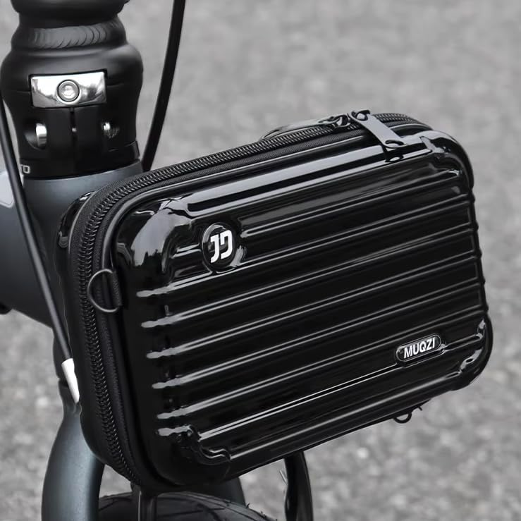 London Craftwork Front Shoulder Pouch Case Bag for Brompton A-line C-line P-line B75 (Black)