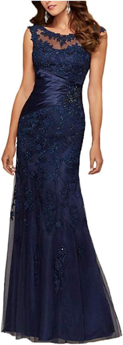 GFDress Women's Cap Sleeve Formal Prom Dress Long Mother Of The Bride Dress