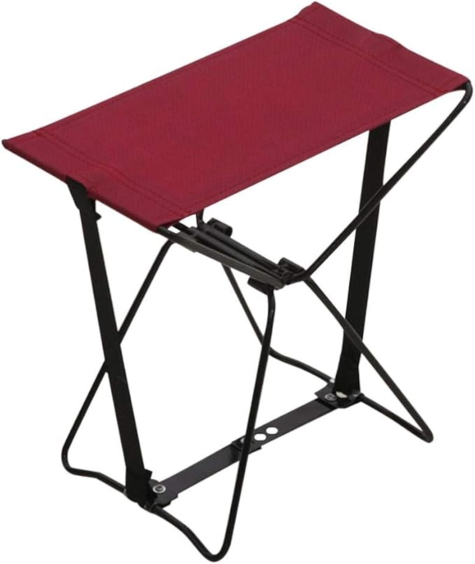 Wapern Mini Tabouret Chaise De Camping Siège Assise Pliant Portable Pliable Ultra Léger Chaise