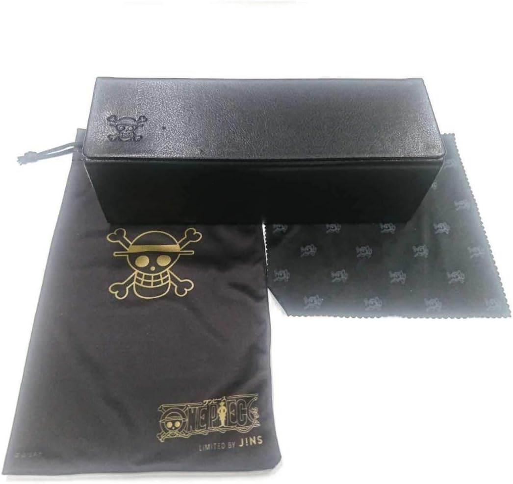Amazon ワンピース One Piece Jinsコラボメガネ サングラス第1弾op 004ウソップイメージ専用ケース メガネ拭き 特典巾着付属 おもちゃ おもちゃ