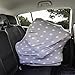 Stockyfy Baby Car Seat Covers for Nursing - Breastfeeding Scarf for Newborns- Car Seat Canopy Covers for Girls and Boys - Multi-use Cover- Soft and Stretchy Wrap for Strollers (Grey)