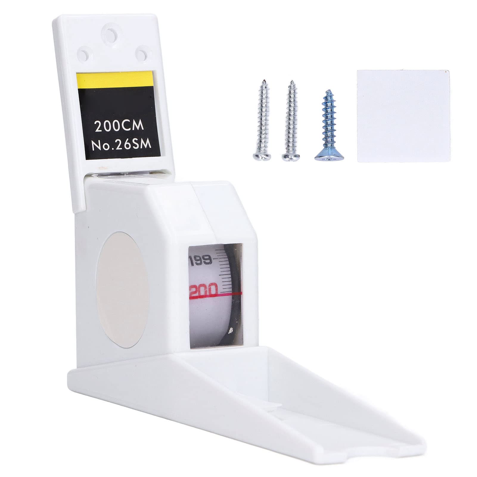 Leoapcat Wall Mounted Stadiometer,2m Retractable Height Measure Meter,Professional Growth Chart Ruler for Kids & Adults,Space Saving Home, School & Clinic Height Measurement Device