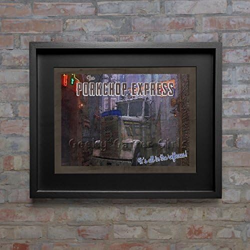 Porkchop Express Poster | Big Trouble in Little China travel poster | Vintage travel poster**NO frame or mat included** 11x17