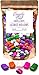 CandyOut Hollows Licorice Candy 2 Pounds in Sealed Reusable CandyOut Stand up Bag
