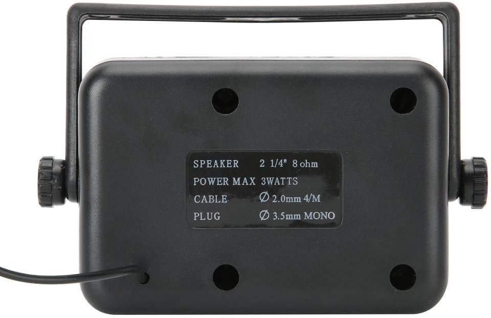 Bewinner1 3.5mm Mono Jack Mini External Speaker for CB Radio Mobile Radio Car Radio FT-8100R FT-8800R FT-2600M FT-3000M FT-1802M Ft-1807M: Electronics