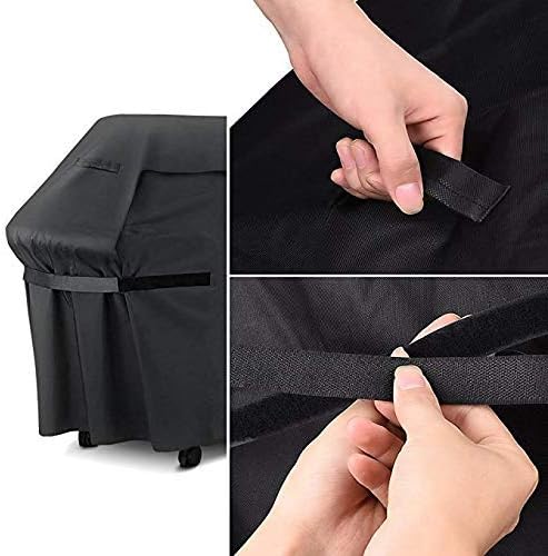 Grillman Heavy Duty BBQ Cover, 147 x 61 x 122 cm Waterproof Barbecue Cover for Outdoor Grill, Fits Weber, Char Broil, Outback - Image 5